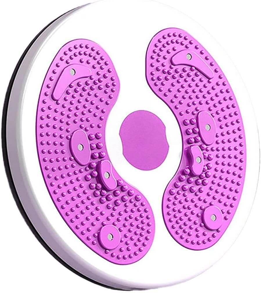 Medivita CoreTwist Balance Board with textured surface and acupressure nodes for enhanced stability and core workouts.