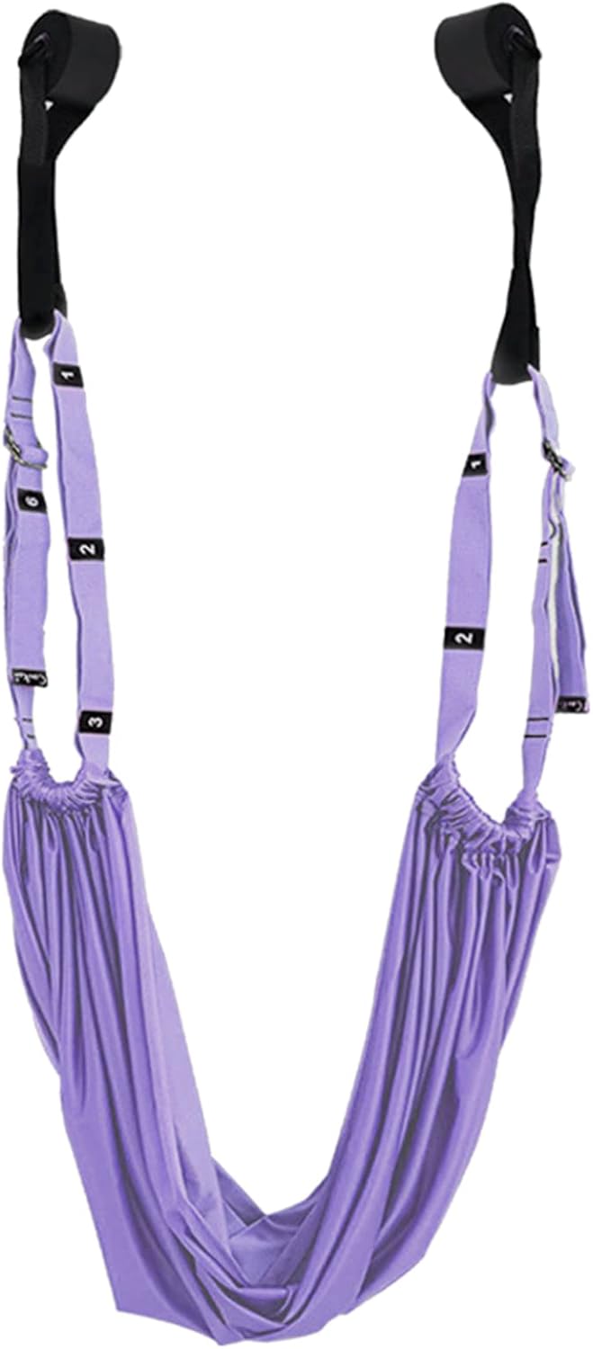 Medivita StretchEase Trainer in purple, ergonomic flexibility stretcher for enhancing muscle elasticity and mobility.